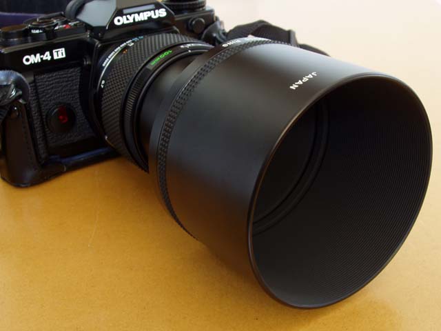 ZUIKO�@100mm F2 CONTAX���t�[�h�t