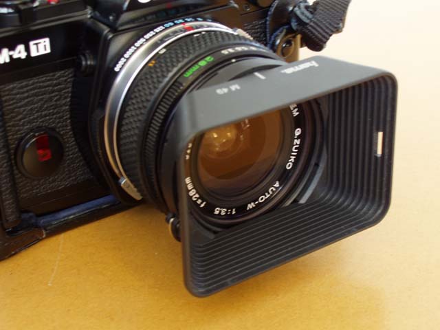 ZUIKO 28mm F3.5 hama�p�t�[�h�t